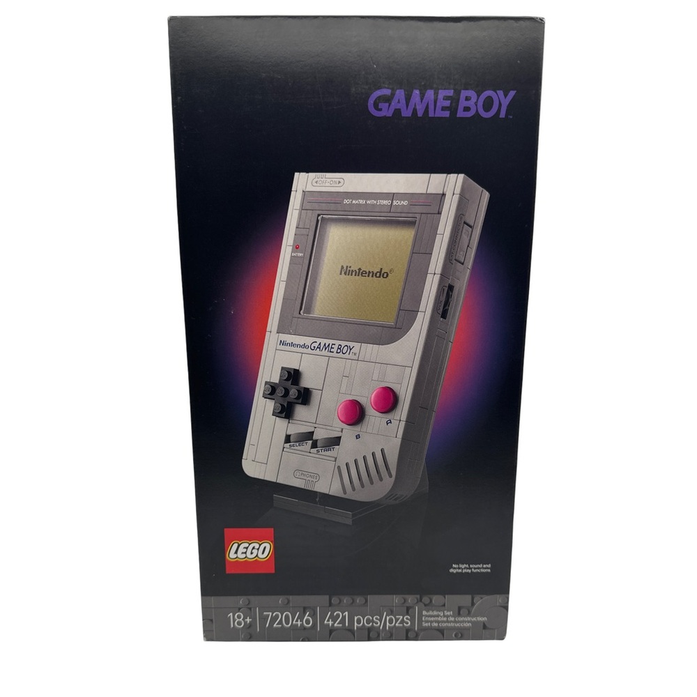 LEGO Game Boy Display Model Building Set 421 Pieces Adult Collectible